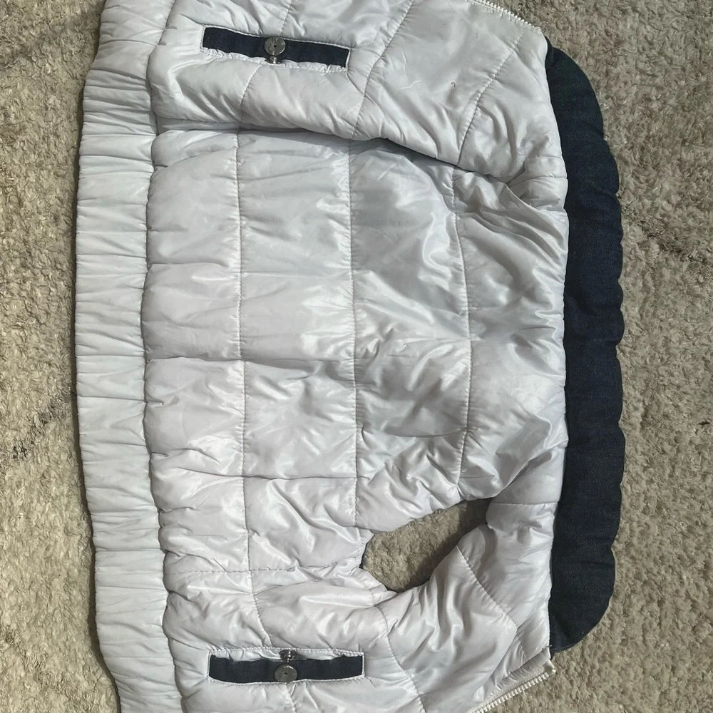 Diesel Kids Denim Puffer Vest